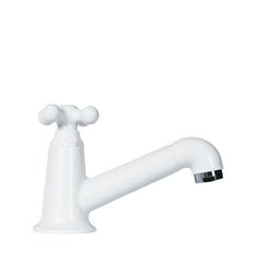 Torneira de Mesa Bica Baixa Marujá para Banheiro 1/2'' Branco 1130302 - Viqua