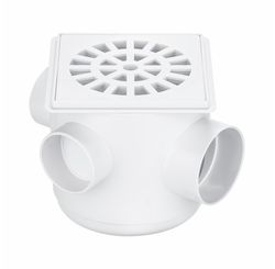 Caixa Sifonada Quadrada 100 x 50 mm 2259 - Herc