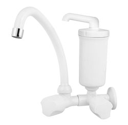 Torneira Bica Móvel com Purificador Foz Branca 1210402 - Viqua