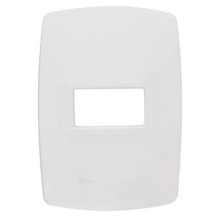 Placa Pérola 4 x 2 para 1 Módulo Branca - Radial