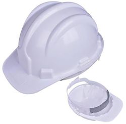 Capacete de Segurança de Plástico com Selo Inmetro Branco - Plastcor