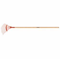 Vassoura Metálica Fixa com 18 Dentes Modelo Arame e Cabo de Madeira 34 cm 77827/681 - Tramontina