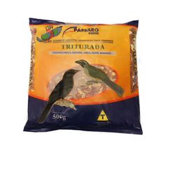 Ração Mistura Triturada 500 g - Pássaro Forte