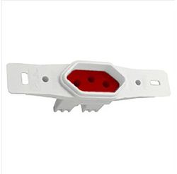 Miolo Tomada Pollar 2 P+T 20 A Branco - Radial