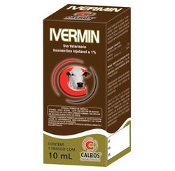 Ivermin Injetável 50 ml - Calbos