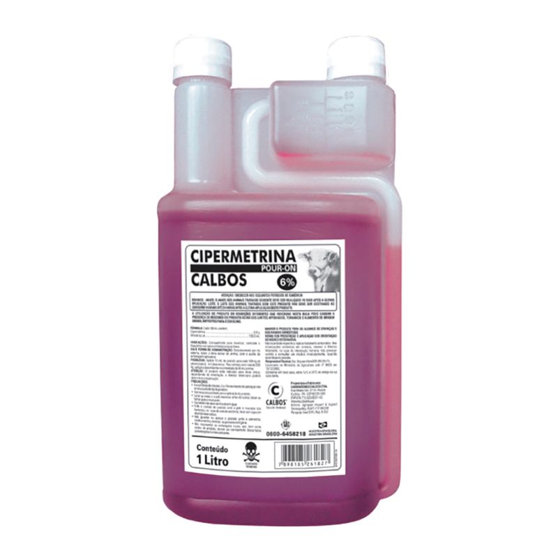 CIPERMETRINA-CALBOS-POUR-ON-1LT