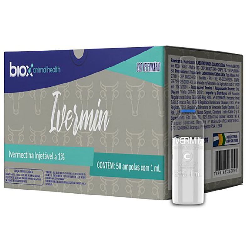 IVERMIN-CALBOS-INJET-1ML-CX-50-AMPOLA