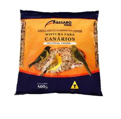 Ração Mistura para Canários 500 g - Pássaro Forte