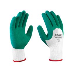 Luva de Segurança Látex Pro 310 M Verde - Mucambo
