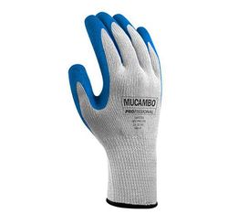 Luva de Segurança Látex Pro 300 GG Azul - Mucambo