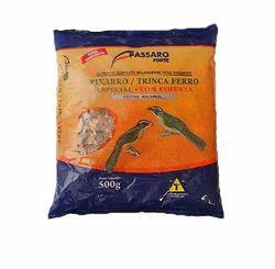 Ração para Trinca Ferro e Pixarro com Pimenta 500 g - Pássaro Forte