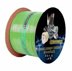 Cabinho Flexível 1,5 mm 750 V Carretel Verde - Cobrecom