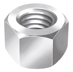 Porca Sextavada Rosca Fina 14 mm Chave 22 mm Zincado Branco - Ciser