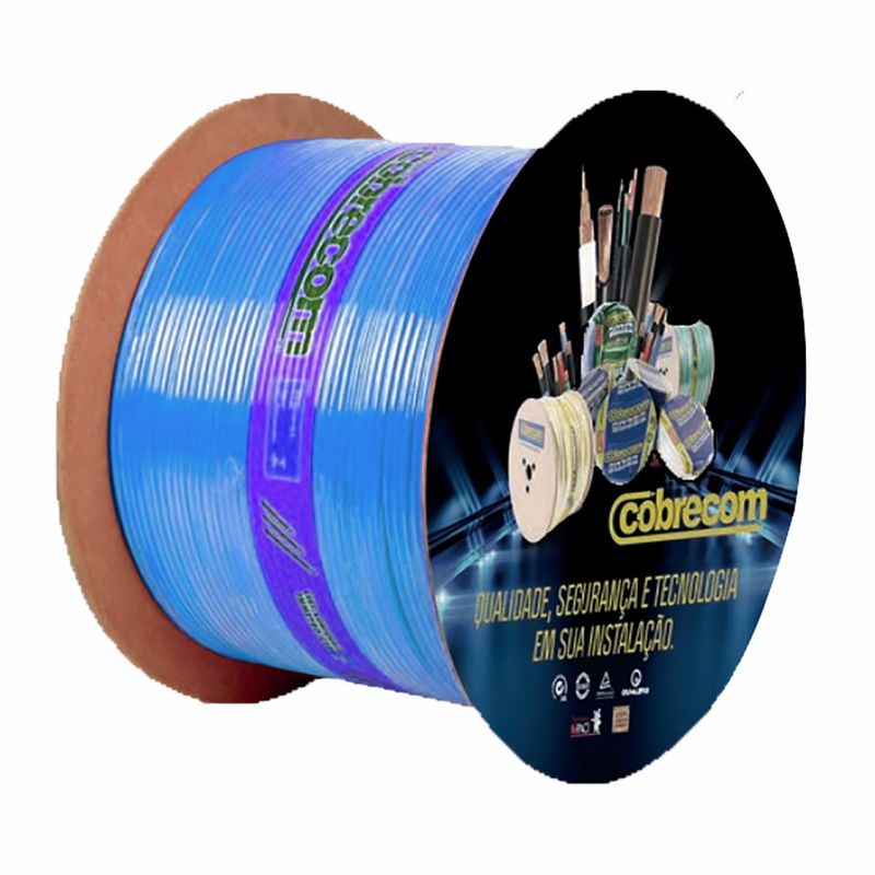 CABINHO-COBRECOM-FLEX-6.0-CARRET-750V-AZUL