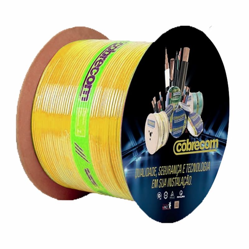 CABINHO-COBRECOM-FLEX-6.0-CARRET-750V-AMARELO
