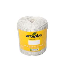 Corda Eco Rope Trançada 8 mm 240 m Branca - Arteplas