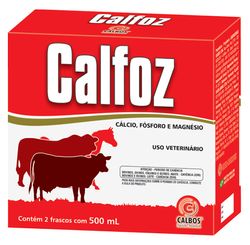 Calfoz Cálcio, Fósforo e Magnésio 500 ml - Calbos