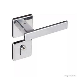 Fechadura Externa Concept com Roseta em Zamac Cromada 408 - Pado