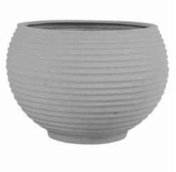 Vaso Esfera para Planta 34 cm Cimento - Japi