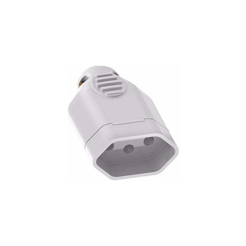PINO-ILUMI-FEMEA-BIP-2P-T-10A-CINZA