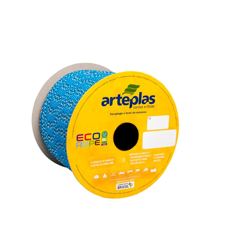 CORDA-ARTEPLAS-ECO-ROP-SED-TR-06MM-AZUL-150MTS