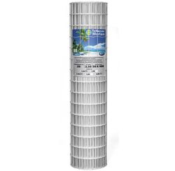 Tela Soldada Segurança Fio 2,5 mm 1,5 x 25 m Branca - Morlan