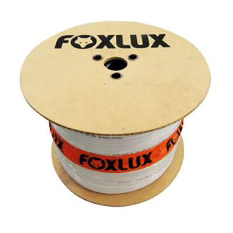 CABO-FOXLUX-COAXIAL-RG-59-95-BRANCO-CARRET-300MTS