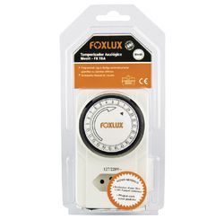 Programador de Tempo Analógico Bivolt - FoxLux