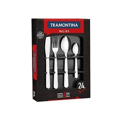 Faqueiro Malibu em Aço Inox 24 Peças - Tramontina