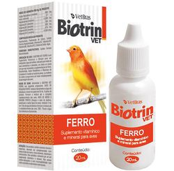 Biotrin Ferro 20 ml - Vetbras