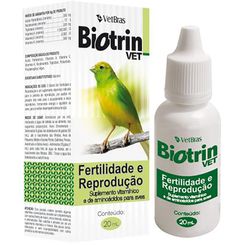 Biotrin Fertilididade e Reprodução 20 ml - Vetbras