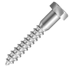 Parafuso Sextavado Rosca Soberba Parcial Inox Polido 1/4'' x 60 mm - Ciser