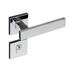 Fechadura Externa Concept Retro com Roseta em Zamac Cromada 411 - Pado