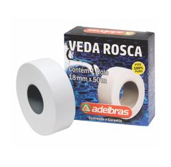 Fita Veda Rosca 18 mm x 50 m - Adelbras