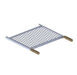 Grelha para Churrasqueira Galvanizada 30 x 40 cm - Comprel