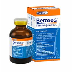 Quimioterápico Beroseg Solução Injetável 7% 30 ml - Chemitec