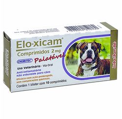 Anti-inflamatório Elo-xicam 2,0 mg Caixa com 10 Comprimidos - Chemitec