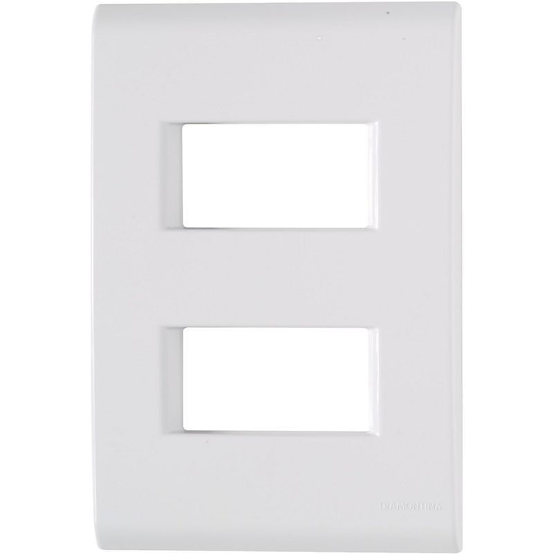 PLACA-TRAMONTINA-LIZ-4X2-2-POSTOS-SEPARADOS-BC