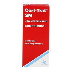 Cort-Trat SM Anti-Inflamatório Caixa com 20 Comprimidos - Santa Marina