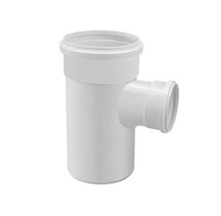 Tê de Redução Esgoto Série Normal 90° 75 x 50 mm - Krona