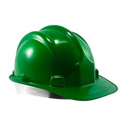 Capacete de Segurança de Plástico com Selo Inmetro Verde - Plastcor