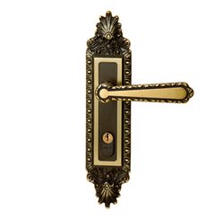 Fechadura Externa Alavanca Colonial Oxidada 1500 - Silvana