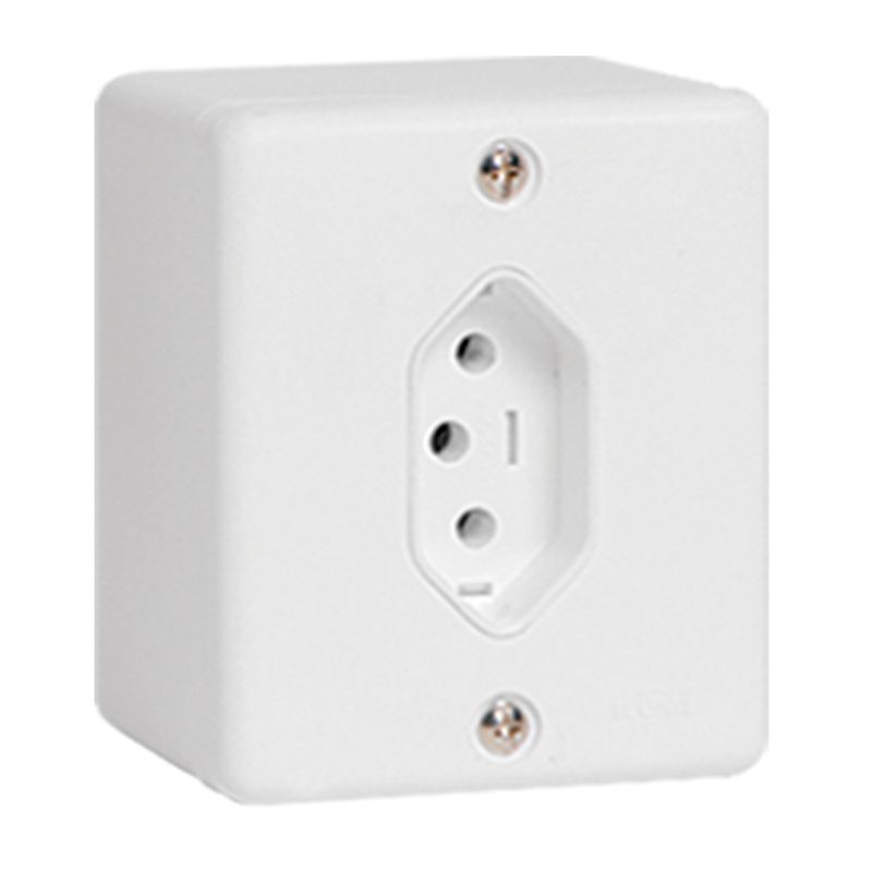 TOMADA-ILUMI-BOX-SOB-BR-2P-T-10A-C-CAIXA