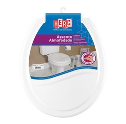 Assento Sanitário Almofadado Branco - Herc