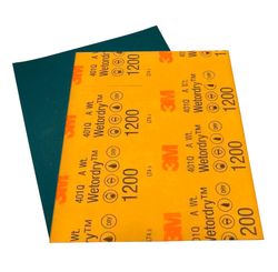 Lixa de Água para Polimento Grão: 1200 401Q - 3M