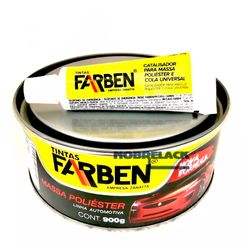 Massa Poliéster Light com Catalizador 750 g - Farben