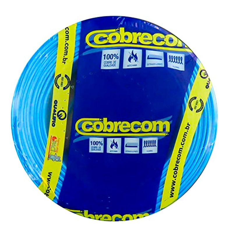 CABO-COBRECOM-FLEXIVEL-10.0-750V-AZUL