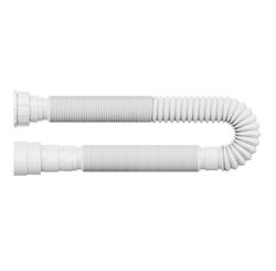 Sifão Sanfonado Universal 1,5 m Branco 30129 - Blukit