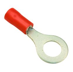 Terminal Pré-isolado Anel Vermelho Pacote com 20 - 0,5 x 1,5 mm - Sfor