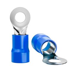 Terminal Anel 1.5 x 2.5 mm Azul Pacote com 20 - Sfor